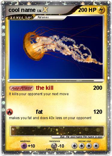 Pokemon cool name