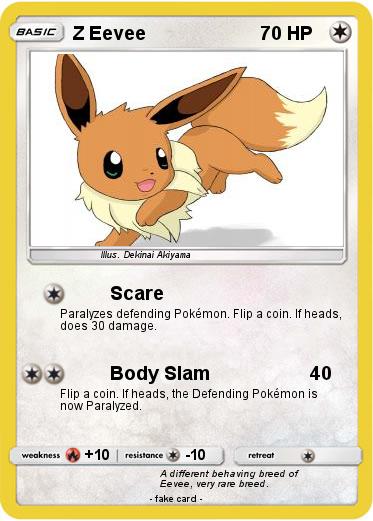Pokemon Z Eevee