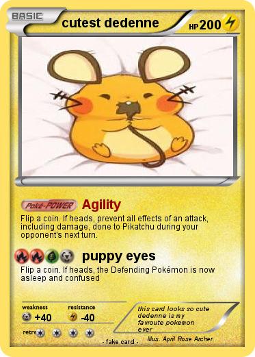 Pokemon cutest dedenne