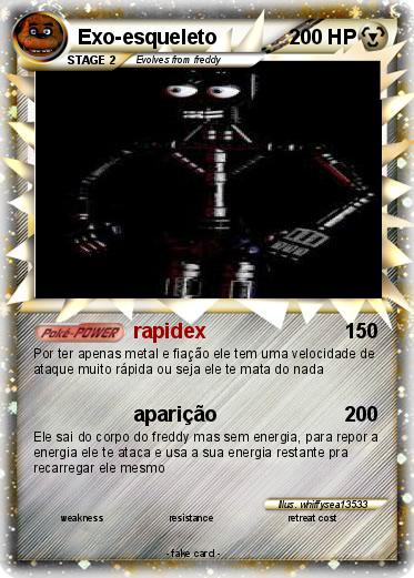 Pokemon Exo-esqueleto