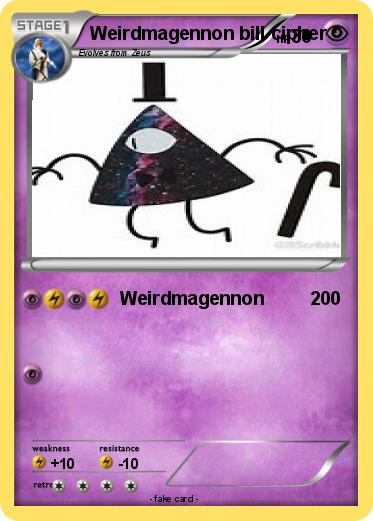 Pokemon Weirdmagennon bill cipher
