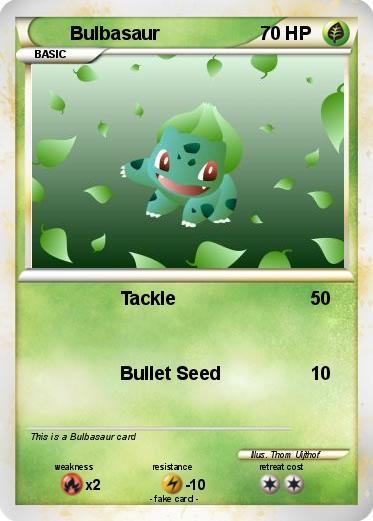 Pokemon Bulbasaur