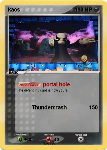 Pokemon kaos