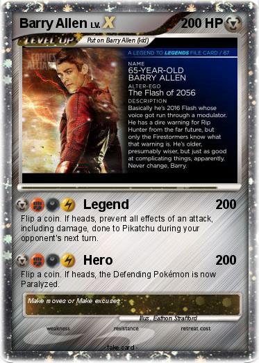 Pokemon Barry Allen