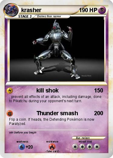 Pokemon krasher