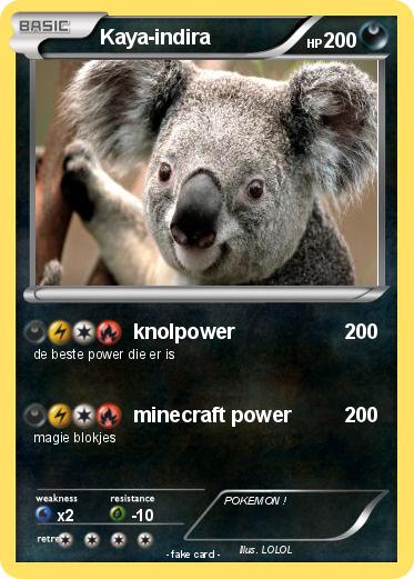 Pokemon Kaya-indira