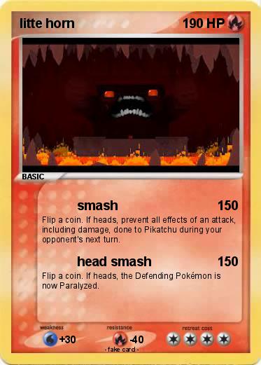 Pokemon litte horn