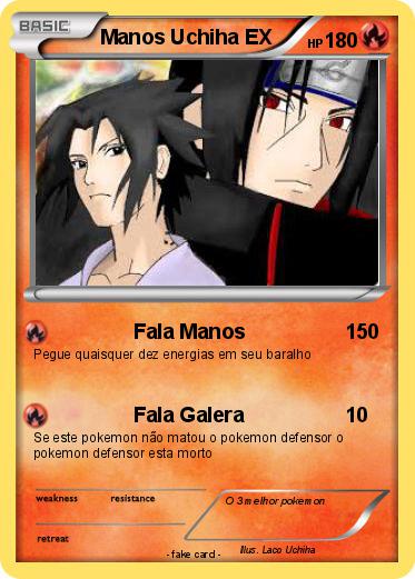 Pokemon Manos Uchiha EX