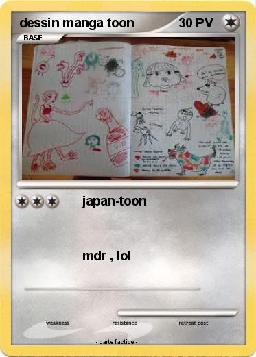 Pokemon dessin manga toon