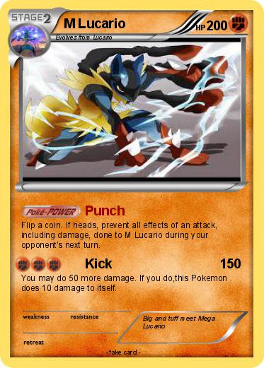 Pokemon M Lucario