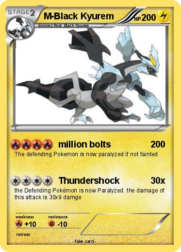 Pokemon M-Black Kyurem