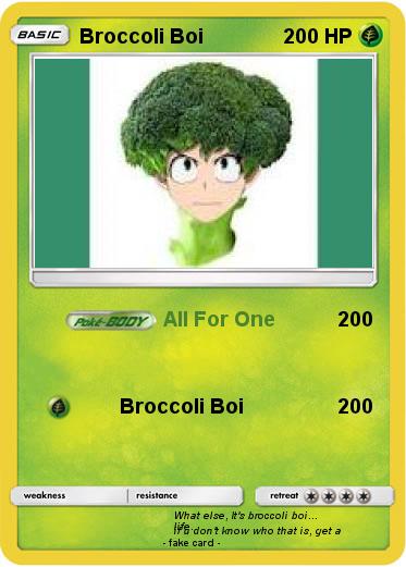 Pokemon Broccoli Boi