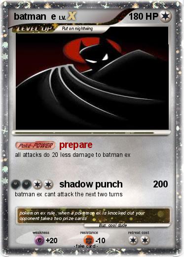Pokemon batman  e