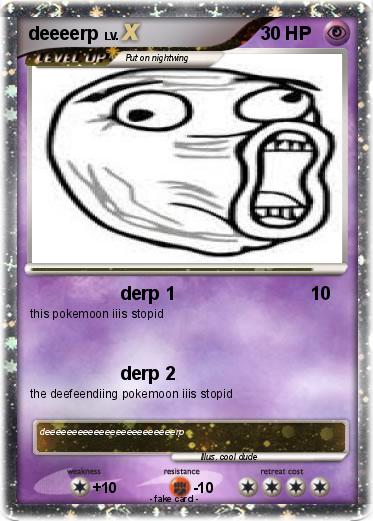 Pokemon deeeerp