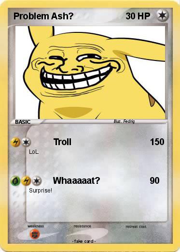 Pokemon Problem Ash?
