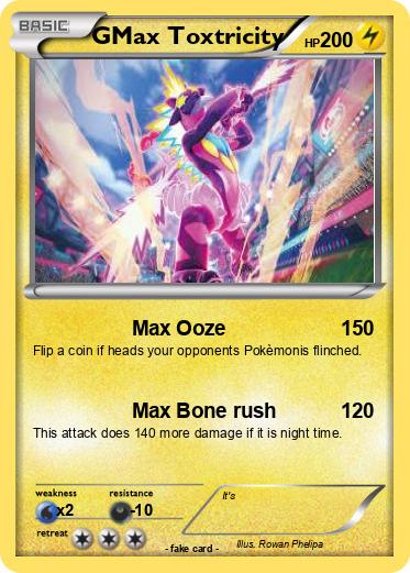 Pokemon GMax Toxtricity