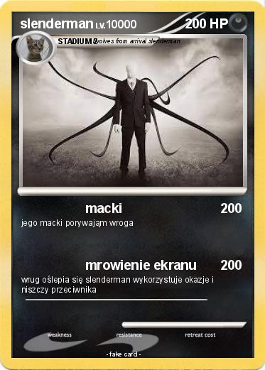 Pokemon slenderman