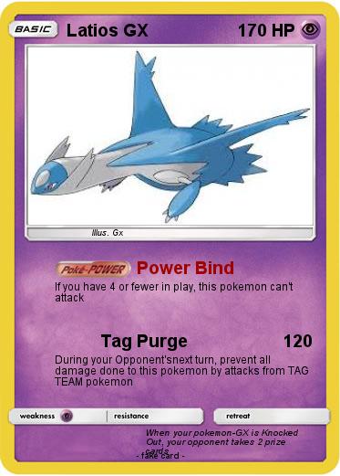 Pokemon Latios GX