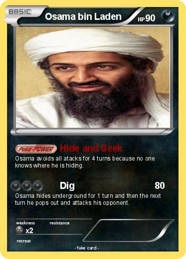 Pokemon Osama bin Laden