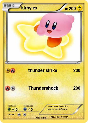 Pokemon kirby ex