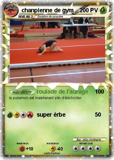 Pokemon chanpienne de gym
