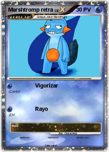 Pokemon Marshtromp retra