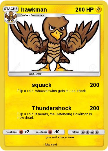 Pokemon hawkman