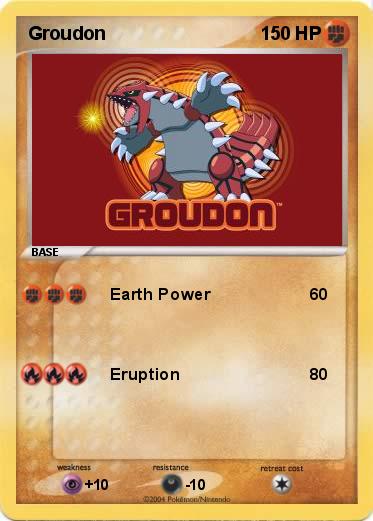 Pokemon Groudon