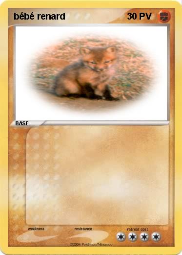 Pokemon bébé renard