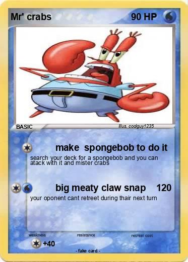 Pokemon Mr' crabs
