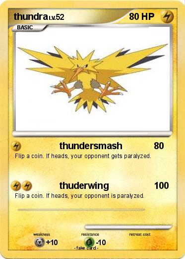 Pokemon thundra