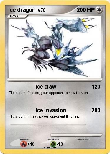 Pokemon ice dragon