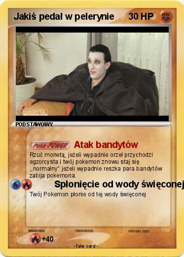 Pokemon Jakiś pedał w pelerynie