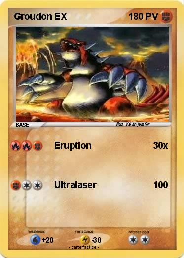 Pokemon Groudon EX