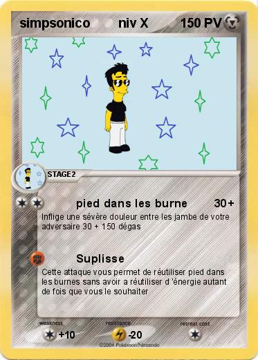 Pokemon simpsonico        niv X