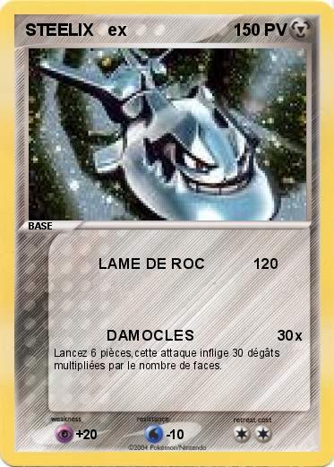 Pokemon STEELIX   ex