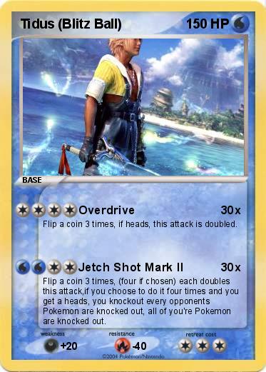 Pokemon Tidus (Blitz Ball)