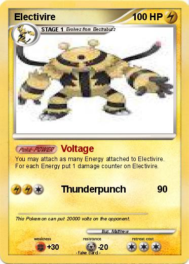 Pokemon Electivire