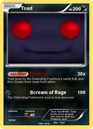Pokemon Toad
