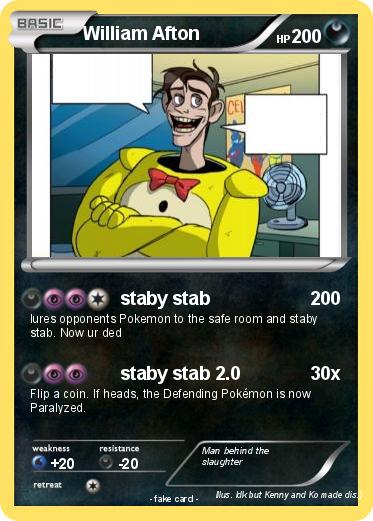 Pokemon William Afton