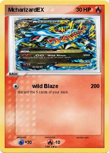 Pokemon McharizardEX