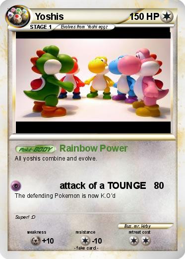 Pokemon Yoshis