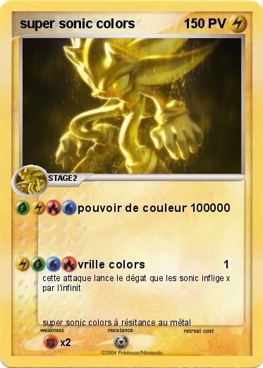 Pokemon super sonic colors