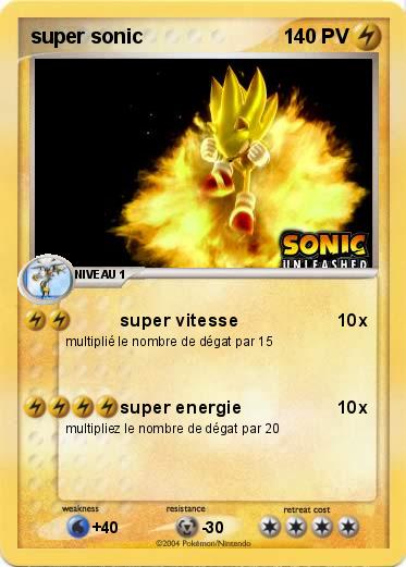 Pokemon super sonic