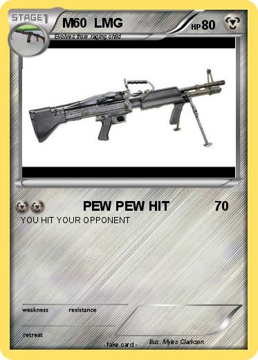 Pokemon M60  LMG