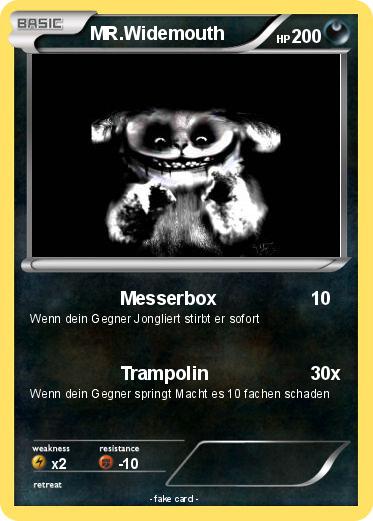 Pokemon MR.Widemouth