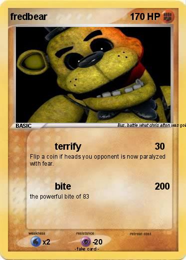 Pokemon fredbear