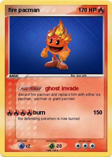 Pokemon fire pacman