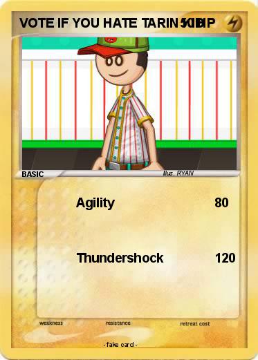 Pokemon VOTE IF YOU HATE TARIN KID