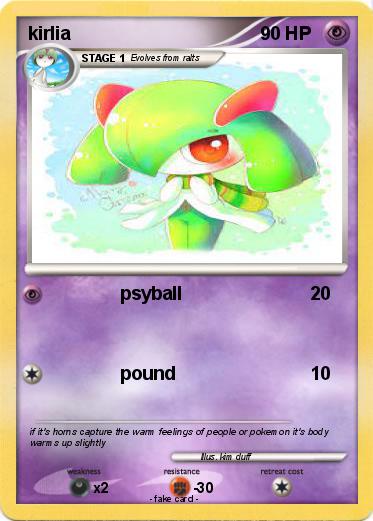 Pokemon kirlia